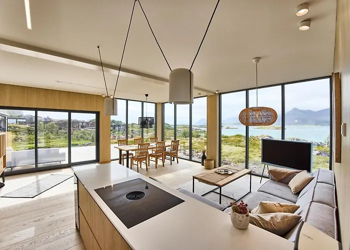 Semesterbostad New! Lofoten Luxury Near Henningsvaer *